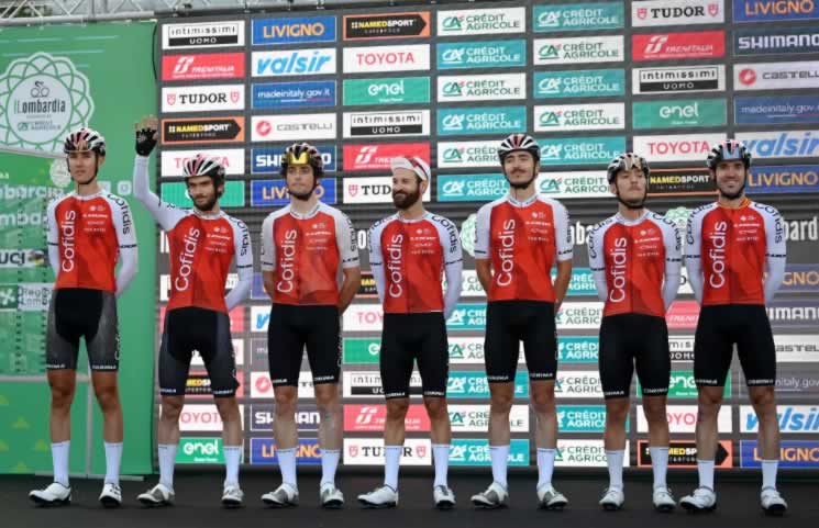 Гийом Мартен и Cofidis выходят на старт Il Lombardia